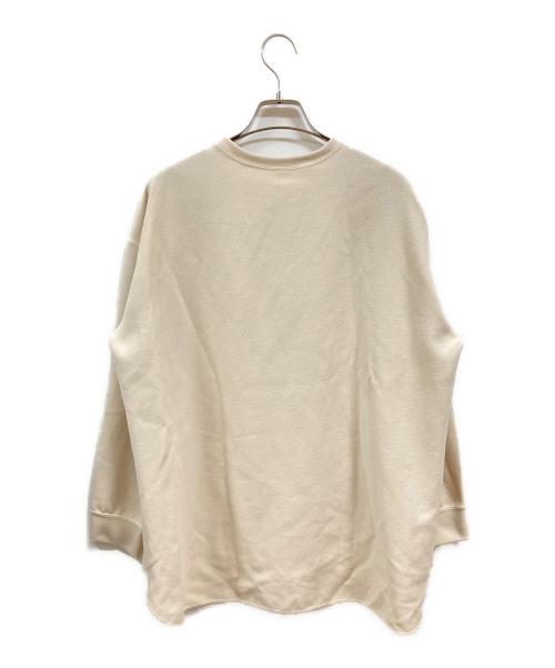 Whim Gazette（ウィムガゼット）Whim Gazette (ウィムガゼット) Vガゼットプルオーバー/ウィムガゼット/WGZ1022104A0010 ベージュ サイズ:Sの古着・服飾アイテム