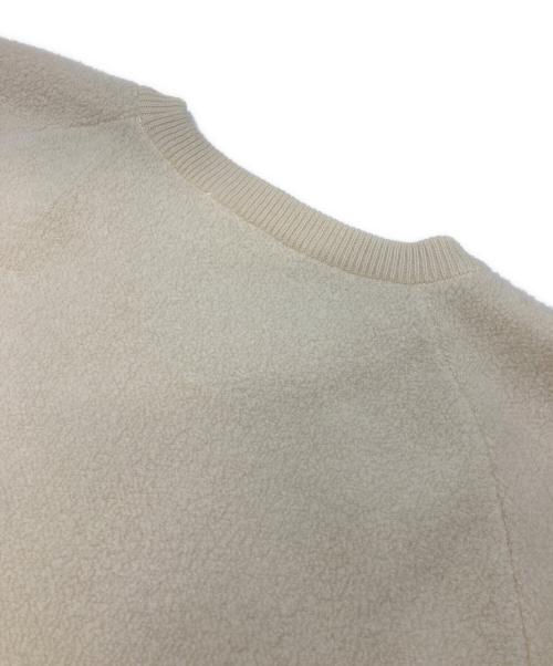 GALERIE VIE（ギャルリーヴィー）GALERIE VIE (ギャルリーヴィー) ウルトラファインウールパイル クルーネックプルオーバー ホワイト サイズ:Freeの古着・服飾アイテム