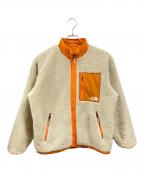 THE NORTH FACEザ ノース フェイス）の古着「ボアフリースジャケット/ザ ノース フェイス/NP72333」｜ベージュ×オレンジ