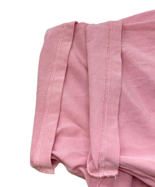 AMI Alexandre Mattiussi（アミアレクサンドルマテュッシ）AMI Alexandre Mattiussi (アミアレクサンドルマテュッシ) ハートロゴ刺繍Tシャツ/アミアレクサンドルマテュッシ/E22UTS002.726/22SS ピンク サイズ:Ｍの古着・服飾アイテム