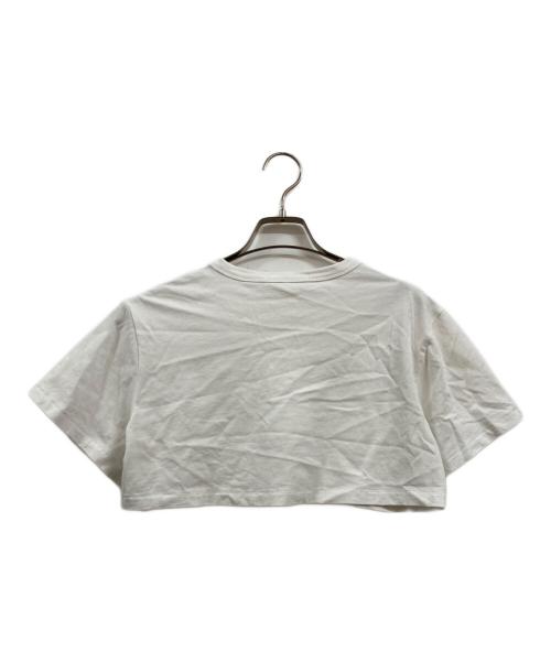 ALEXANDER WANG（アレキサンダー・ワン）ALEXANDER WANG (アレキサンダー・ワン) クロップドポケットTシャツ ホワイト サイズ:XSの古着・服飾アイテム