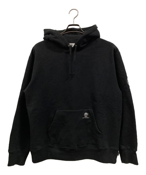 SUPREME（シュプリーム）SUPREME (シュプリーム) Timberland (ティンバーランド) 21AW Hooded Sweatshirt ブラック サイズ:Mの古着・服飾アイテム