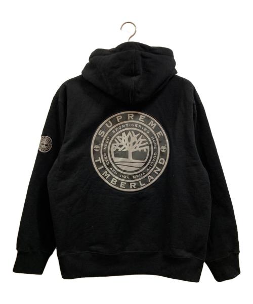 SUPREME（シュプリーム）SUPREME (シュプリーム) Timberland (ティンバーランド) 21AW Hooded Sweatshirt ブラック サイズ:Mの古着・服飾アイテム