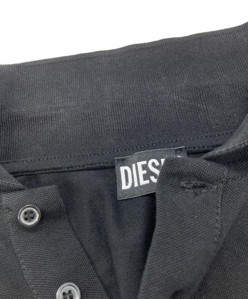 DIESEL（ディーゼル）DIESEL (ディーゼル) ポロシャツ/ディーゼル/A15021 ブラック サイズ:Sの古着・服飾アイテム