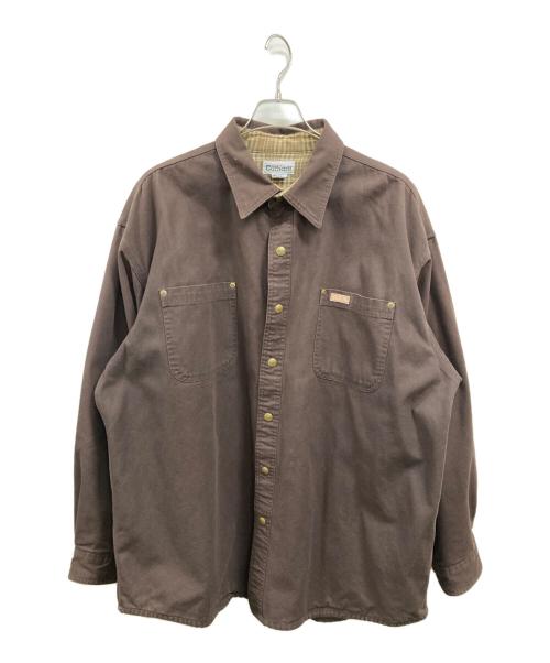 CarHartt（カーハート）CarHartt (カーハート) カバーオール　カーハート　S96DKB ブラウン サイズ:XLの古着・服飾アイテム