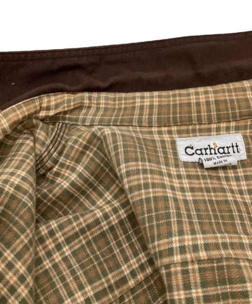 CarHartt（カーハート）CarHartt (カーハート) カバーオール　カーハート　S96DKB ブラウン サイズ:XLの古着・服飾アイテム