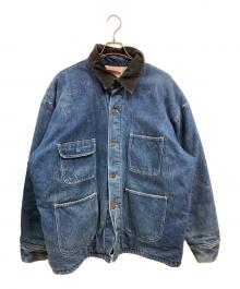 BOB BARKER CO（ボブバーカー）の古着「裏地ブランケットカバーオール」｜インディゴ