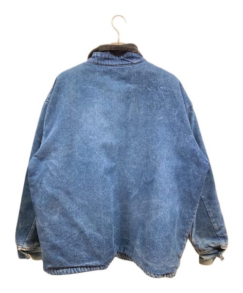 BOB BARKER CO（ボブバーカー）BOB BARKER CO (ボブバーカー) 裏地ブランケットカバーオール インディゴ サイズ:2XLの古着・服飾アイテム