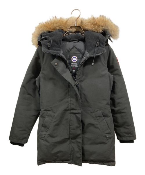 CANADA GOOSE（カナダグース）CANADA GOOSE (カナダグース) VICTORIAPARKA FF/カナダグース/3037LA ブラック サイズ:XSの古着・服飾アイテム