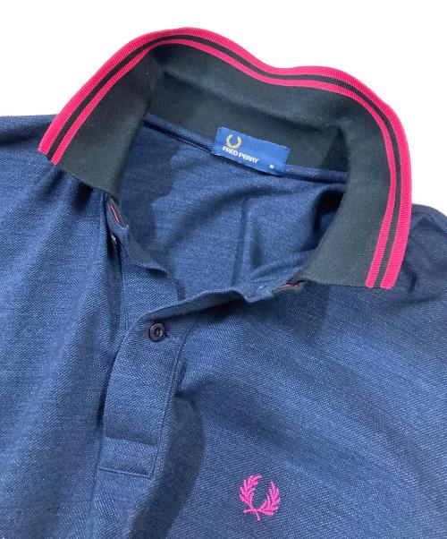 FRED PERRY（フレッドペリー）FRED PERRY (フレッドペリー) ポロシャツ ネイビー サイズ:Mの古着・服飾アイテム