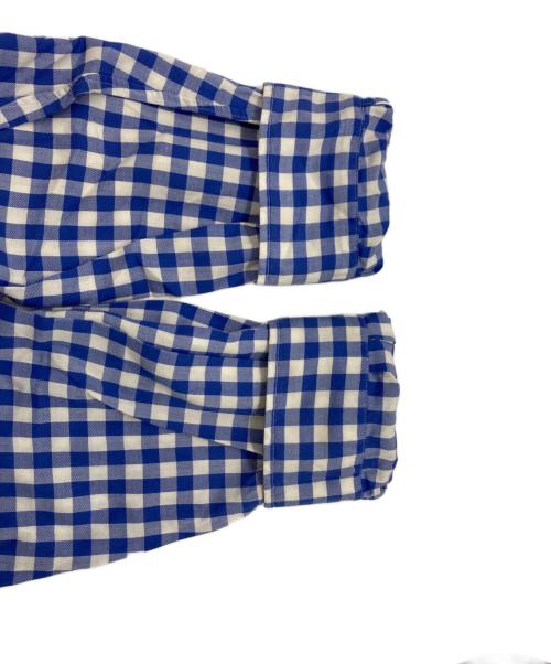 POLO RALPH LAUREN（ポロ・ラルフローレン）POLO RALPH LAUREN (ポロ・ラルフローレン) LOWELL SPORTギンガムチェックシャツ ブルー×ホワイト サイズ:XLの古着・服飾アイテム