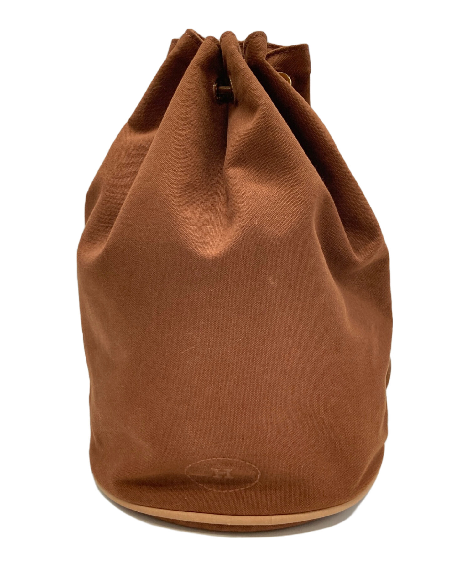 美品 エルメス ポロションミミル ブラウン HERMES (エルメス) ポロ