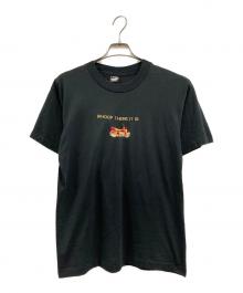 FRUIT OF THE LOOM（フルーツオブザルーム）の古着「Tシャツ」｜ブラック