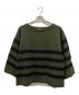 Traditional Weatherwear（トラディショナルウェザーウェア）の古着「WIDE SLV BORDER TOP/トラディショナルウェザーウェア」｜カーキ