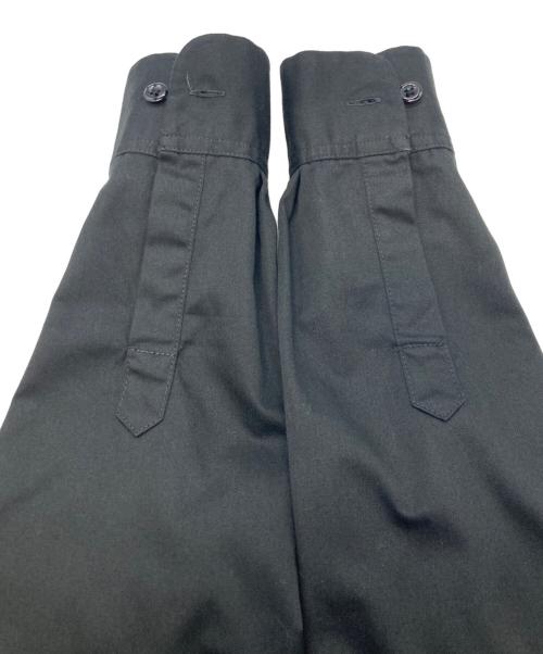 FUMITO GANRYU（フミトガンリュウ）FUMITO GANRYU (フミトガンリュウ) Dickies (ディッキーズ) プリーツ ワークシャツ　フミトガンリュウ　ディッキーズ　FU7-SH-01 ブラック サイズ:2の古着・服飾アイテム