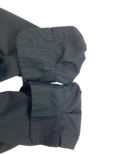 FUMITO GANRYU（フミトガンリュウ）FUMITO GANRYU (フミトガンリュウ) Dickies (ディッキーズ) プリーツ ワークシャツ　フミトガンリュウ　ディッキーズ　FU7-SH-01 ブラック サイズ:2の古着・服飾アイテム