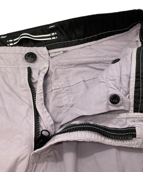 STONE ISLAND（ストーンアイランド）STONE ISLAND (ストーンアイランド) コットンテーパードパンツ/ストーンアイランド/681530303/18SS パープル サイズ:W29の古着・服飾アイテム