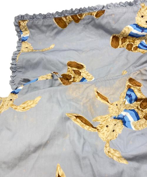 PINK HOUSE（ピンクハウス）PINK HOUSE (ピンクハウス) テディベア総柄ワンピース/ピンクハウス/P012IFA07 ブルー サイズ:Freeの古着・服飾アイテム