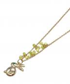 PINK HOUSEピンクハウス）の古着「ウサギペンダントネックレス/ピンクハウス」｜ゴールド