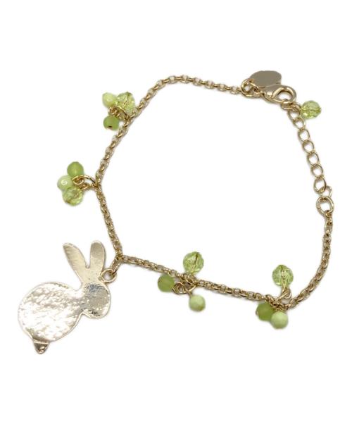 PINK HOUSE（ピンクハウス）PINK HOUSE (ピンクハウス) ウサギペンダントブレスレット/ピンクハウス ゴールドの古着・服飾アイテム