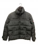 DIESELディーゼル）の古着「中綿ジャケット/ディーゼル/W-RUSS-NEW」｜ブラック