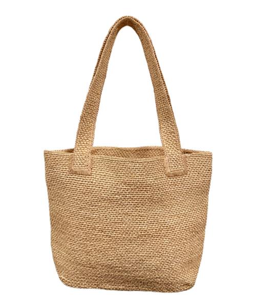 HELEN KAMINSKI（ヘレンカミンスキー）HELEN KAMINSKI (ヘレンカミンスキー) ラフィアトートバッグ/ヘレンカミンスキー ベージュの古着・服飾アイテム