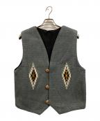 MOLINAモリナ）の古着「チマヨベスト/メキシコ製/モリナ」｜グレー
