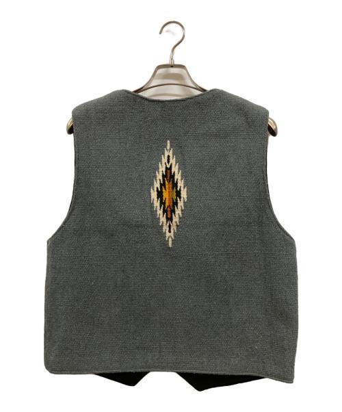 MOLINA（モリナ）MOLINA (モリナ) チマヨベスト/メキシコ製/モリナ グレー サイズ:Lの古着・服飾アイテム