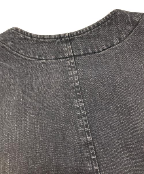 RRL（ダブルアールエル）RRL (ダブルアールエル) PINSTRIPE VEST/ダブルアールエル グレー サイズ:Sの古着・服飾アイテム