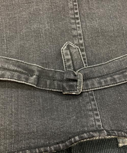 RRL（ダブルアールエル）RRL (ダブルアールエル) PINSTRIPE VEST/ダブルアールエル グレー サイズ:Sの古着・服飾アイテム
