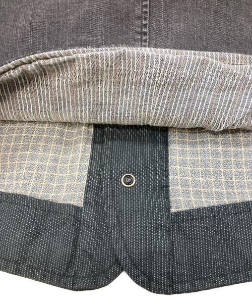 RRL（ダブルアールエル）RRL (ダブルアールエル) PINSTRIPE VEST/ダブルアールエル グレー サイズ:Sの古着・服飾アイテム