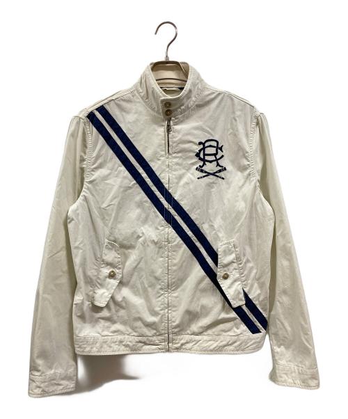 Rugby Ralph Lauren（ラグビーラルフローレン）Rugby Ralph Lauren (ラグビーラルフローレン) スイングトップジャケット/ラグビーラルフローレン/ポロラルフローレン㈱ ホワイト サイズ:Sの古着・服飾アイテム