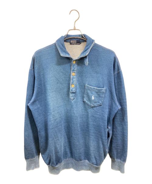 POLO RALPH LAUREN（ポロ・ラルフローレン）POLO RALPH LAUREN (ポロ・ラルフローレン) プルオーバージャケット　ポロ・ラルフローレン ブルー サイズ:Ｍの古着・服飾アイテム