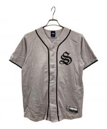 stussy（ステューシー）の古着「ベースボールシャツ」｜グレー