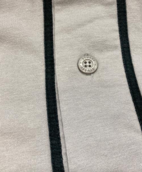 stussy（ステューシー）stussy (ステューシー) ベースボールシャツ グレー サイズ:Sの古着・服飾アイテム