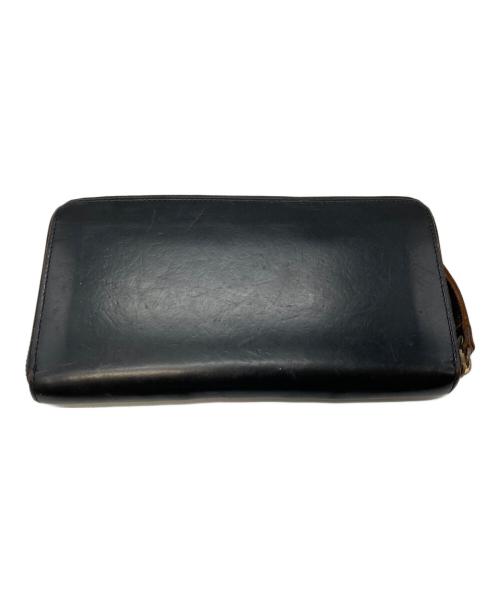 PORTER（ポーター）PORTER (ポーター) 茶芯レザー長財布/ポーター ブラックの古着・服飾アイテム