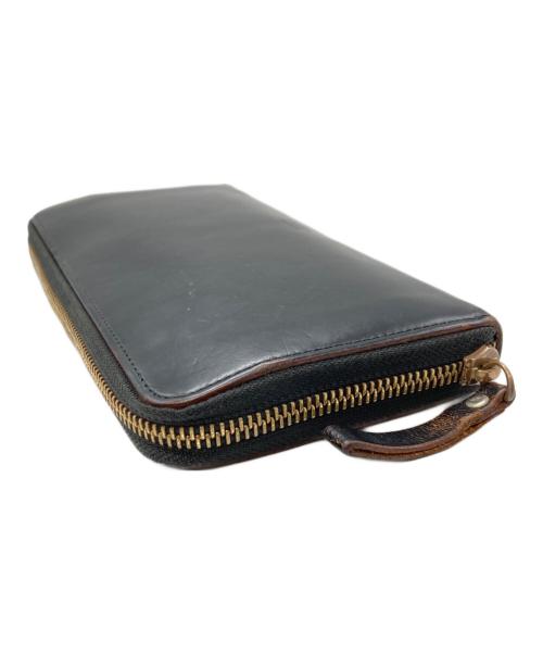 PORTER（ポーター）PORTER (ポーター) 茶芯レザー長財布/ポーター ブラックの古着・服飾アイテム