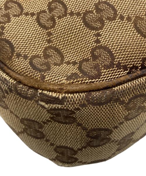 GUCCI（グッチ）GUCCI (グッチ) GG柄ワンショルダー ショルダーバッグ/グッチ/145757/002058 ブラウンの古着・服飾アイテム