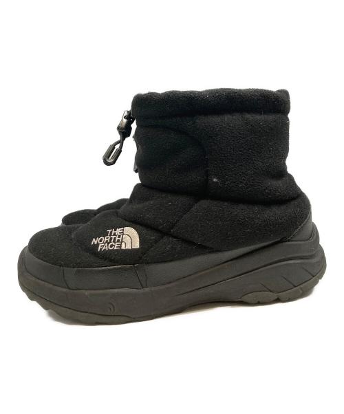 THE NORTH FACE（ザ ノース フェイス）THE NORTH FACE (ザ ノース フェイス) NUPTSE BOOTIE WOOL IIISHORT ブラック サイズ:24cmの古着・服飾アイテム