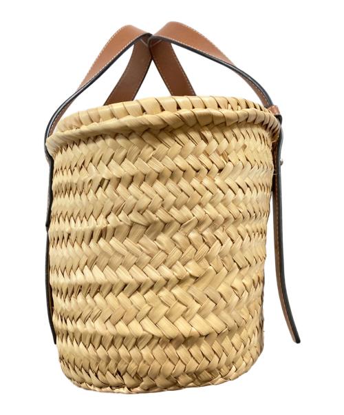 LOEWE（ロエベ）LOEWE (ロエベ) バスケットバッグ スモール/ロエベ/411918 ベージュの古着・服飾アイテム