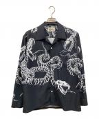 WACKO MARIAワコマリア）の古着「20AWスカルスネークシャツ/ワコマリア」｜ブラック