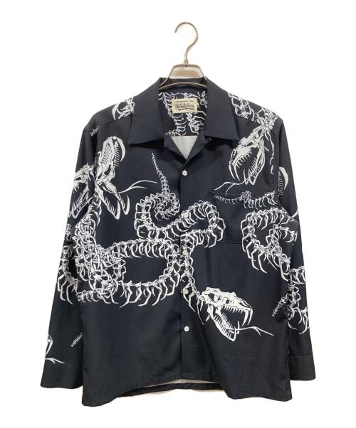 WACKO MARIA（ワコマリア）WACKO MARIA (ワコマリア) 20AWスカルスネークシャツ/ワコマリア ブラック サイズ:Mの古着・服飾アイテム