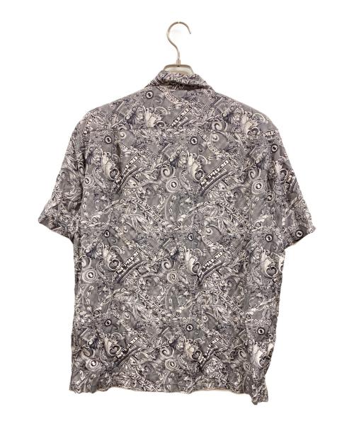 SUPREME（シュプリーム）SUPREME (シュプリーム) Dollar S/S Shirt/シュプリーム ブラック×ホワイト サイズ:Ｌの古着・服飾アイテム