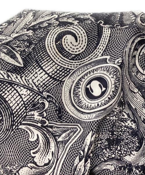 SUPREME（シュプリーム）SUPREME (シュプリーム) Dollar S/S Shirt/シュプリーム ブラック×ホワイト サイズ:Ｌの古着・服飾アイテム