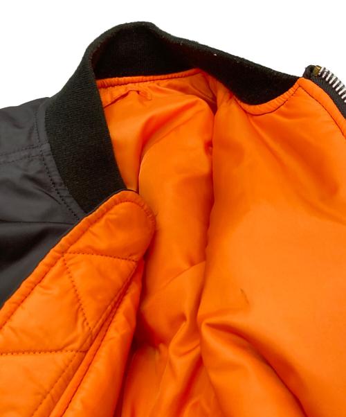ALPHA INDUSTRIES（アルファインダストリーズ）alpha industries (アルファインダストリーズ) リバーシブルフライトジャケット/アルファインダストリーズ/MIL-L-82790J ブラック サイズ:Ｍの古着・服飾アイテム