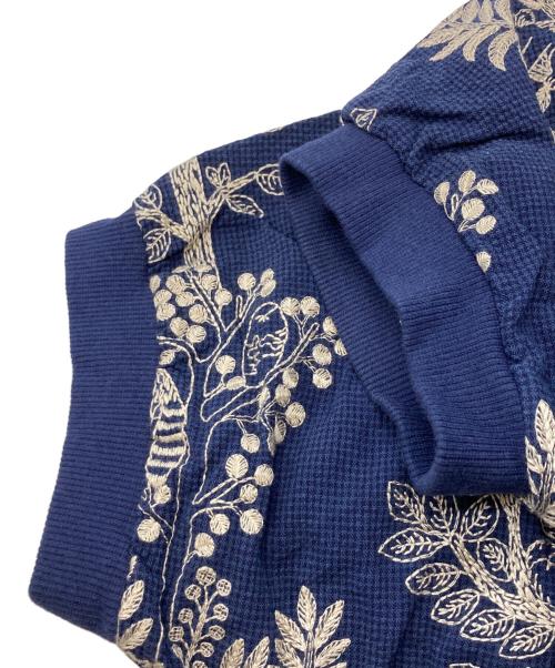 Marble SUD（マーブルシュッド）Marble SUD (マーブルシュッド) sleepy forest 袖口リブOP/マーブルシュッド/03FS073018 ネイビー サイズ:Freeの古着・服飾アイテム