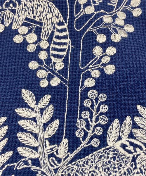 Marble SUD（マーブルシュッド）Marble SUD (マーブルシュッド) sleepy forest 袖口リブOP/マーブルシュッド/03FS073018 ネイビー サイズ:Freeの古着・服飾アイテム