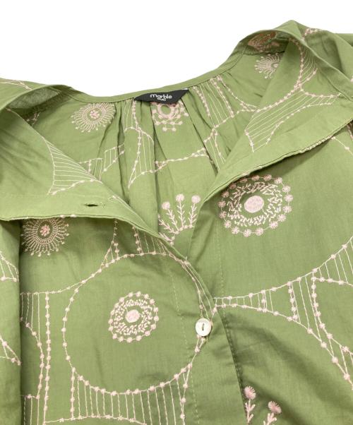 Marble SUD（マーブルシュッド）Marble SUD (マーブルシュッド) 金子みすゞ わらいワンピース/マーブルシュッド/03DM074021 グリーン サイズ:Freeの古着・服飾アイテム