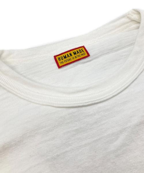 HUMAN MADE（ヒューマンメイド）HUMAN MADE (ヒューマンメイド) 25ss GRAPHIC L/S T-SHIRT/ヒューマンメイド/HM29CS019 ホワイト サイズ:XLの古着・服飾アイテム