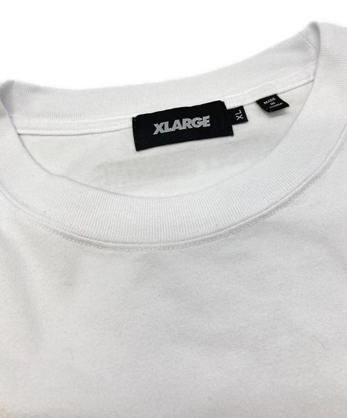 X-LARGE（エクストララージ）X-LARGE (エクストララージ) ロングスリーブカットソー/エクストララージ/101251011003 ホワイト サイズ:XLの古着・服飾アイテム